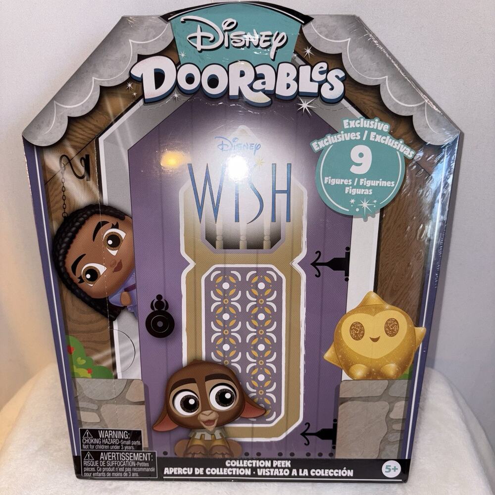 Disney Doorables DISNEY WISH Collection Peek w 9 Exclusive Figures 2023